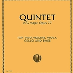 Dvorak Bass Quintet in G Major
