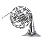YHR668NDII Yamaha Professional Horn w/Detachable Bell, Nickel-Silver