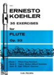 35 Exercises for Flute Op. 33 Book 1 - Fifteen Easy Exercises
