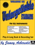 Vol 58 - Unforgettable Standards w/CD - JAV58