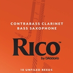 10RICB25 Rico Contra-bass Clarinet 2.5 (10 ct. box)