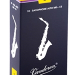 10VAS4 Vandoren Alto Sax Reeds #4 (10 ct. Box)