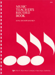Music Teacher Record Book