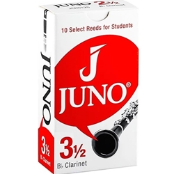 Vandoren 10VJCL35 Juno Bb Clarinet Reeds 3.5 (10 ct. box)