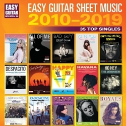 Easy Guitar Sheet Music 2010-2019, TAB
