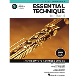 Essential Technique for Band Book 3, Alto Clarinet