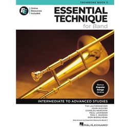 Essential Technique for Band Book 3, Trombone