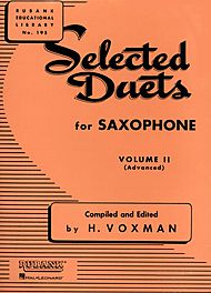 Selected Duets for Saxophone - Volume 2