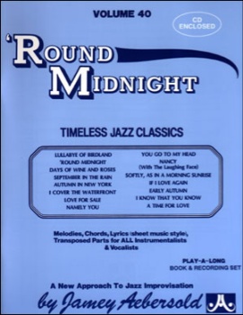 Vol 40 - Round Midnight w/CD - JAV40