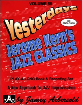 Vol 55 - Jerome Kern's Jazz Classics w/CD - JAV55