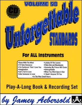 Vol 58 - Unforgettable Standards w/CD - JAV58