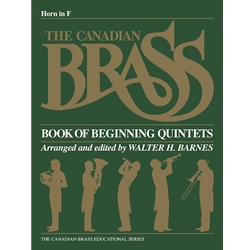 Canadian Brass  Book of Beg. Quint., F Horn
