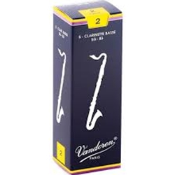 5VBC2 Vandoren Bass Clarinet Reeds 2.0 (5 ct. Box)